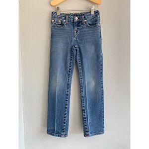 True Religion Kids Blue Jeans Size 7 | Vintage Y2K Straight Cut Denim